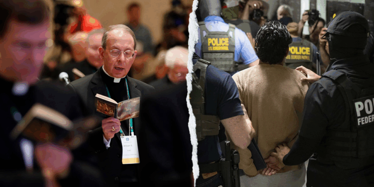 Catholic bishops rebuked for ‘confusion’ on deportations stance by leading lay group