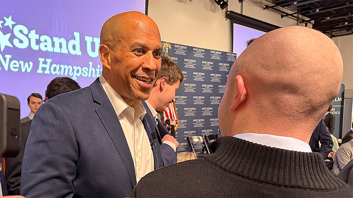 Sen. Cory Booker in New Hampshire