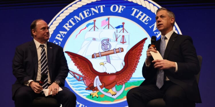 Secretaries Of War, Navy Talk Bringing Back Manufacturing Jobs, Covid Objectors, And Combat Readiness