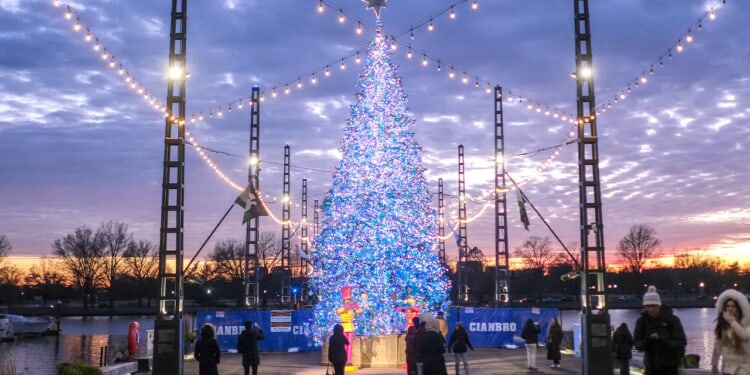 Kennedy Center unveils first-ever Christmas tree, lighting ceremony