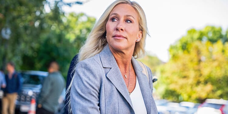 Raskin says Democratic Party would welcome MTG, drawing boos from the crowd