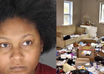 Mom allegedly left her children in filthy apartment with trash, human and animal feces, according to police