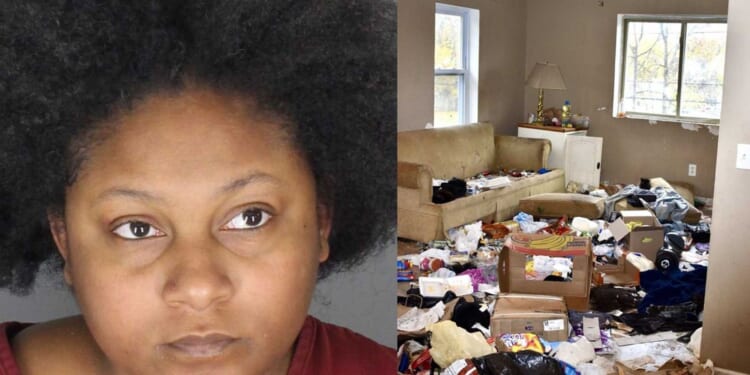 Mom allegedly left her children in filthy apartment with trash, human and animal feces, according to police