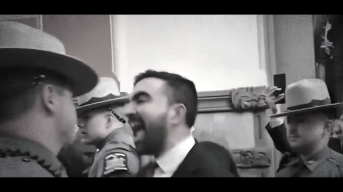 Screenshot of Mamdani from an ad