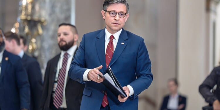 Mike Johnson to vote in favor of forcing DOJ to release Epstein files