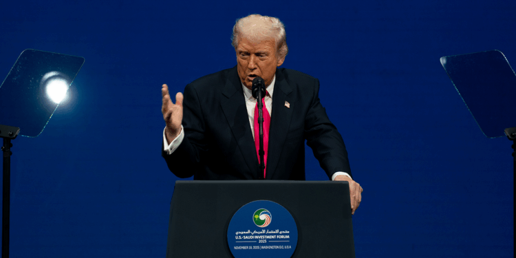 Trump says Saudis think Americans are 'crazy' over transgender athletes