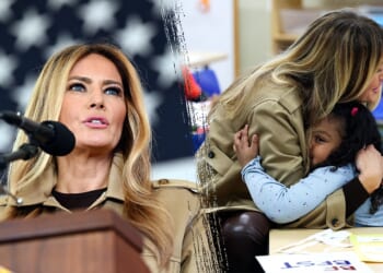 First lady warns AI will redefine warfare during Marine Corps visit