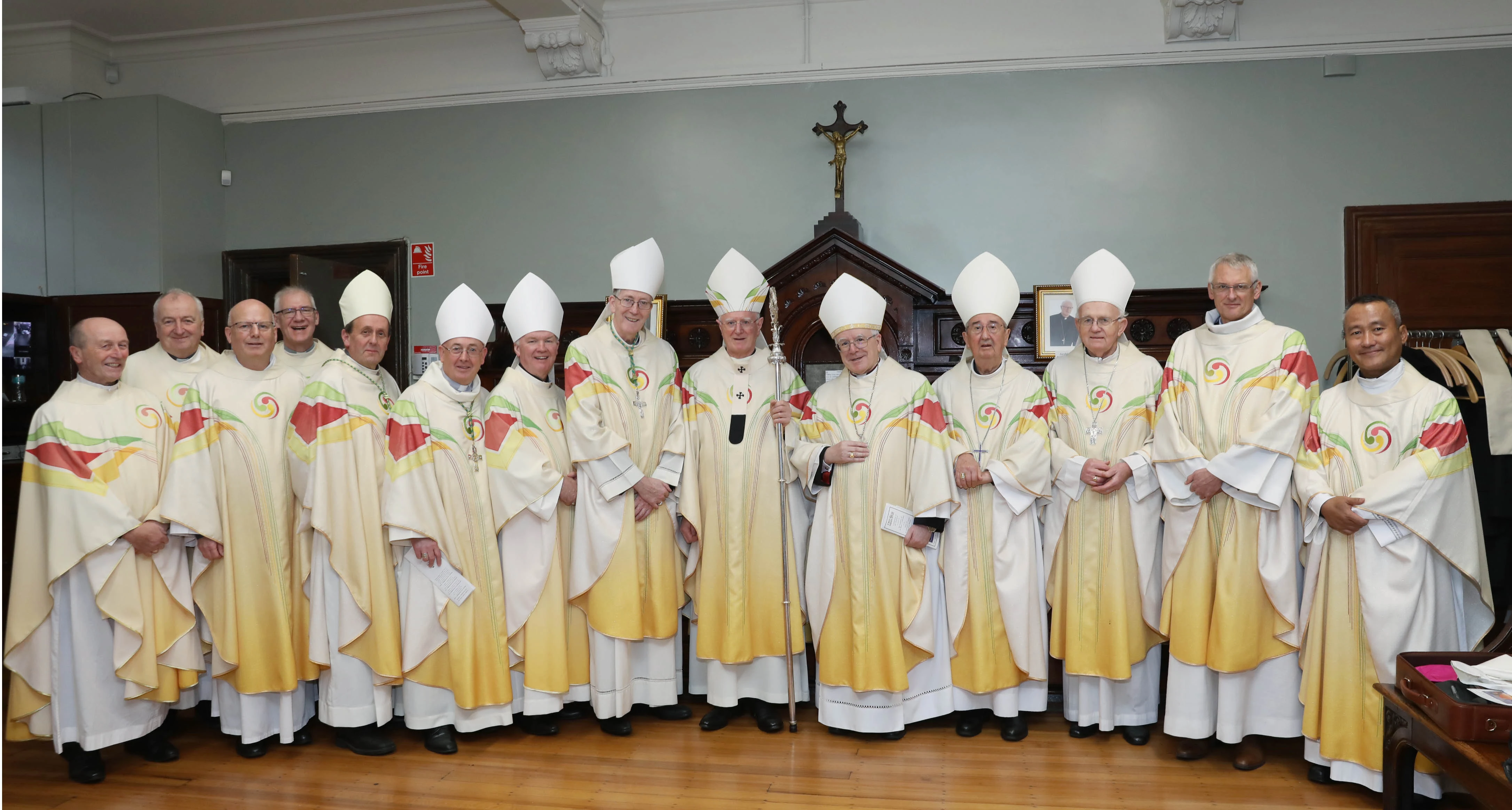 Bishops in Ireland gather on Friday, Nov. 14, 2025, in St. Mary’s Pro Cathedral to celebrate two milestones: a decree from Pope Leo XIV formally designating St. Mary’s Pro Cathedral as the cathedral of the Archdiocese of Dublin and the cathedral's bicentenary. Credit: John McElroy/Dublin Archdiocese
