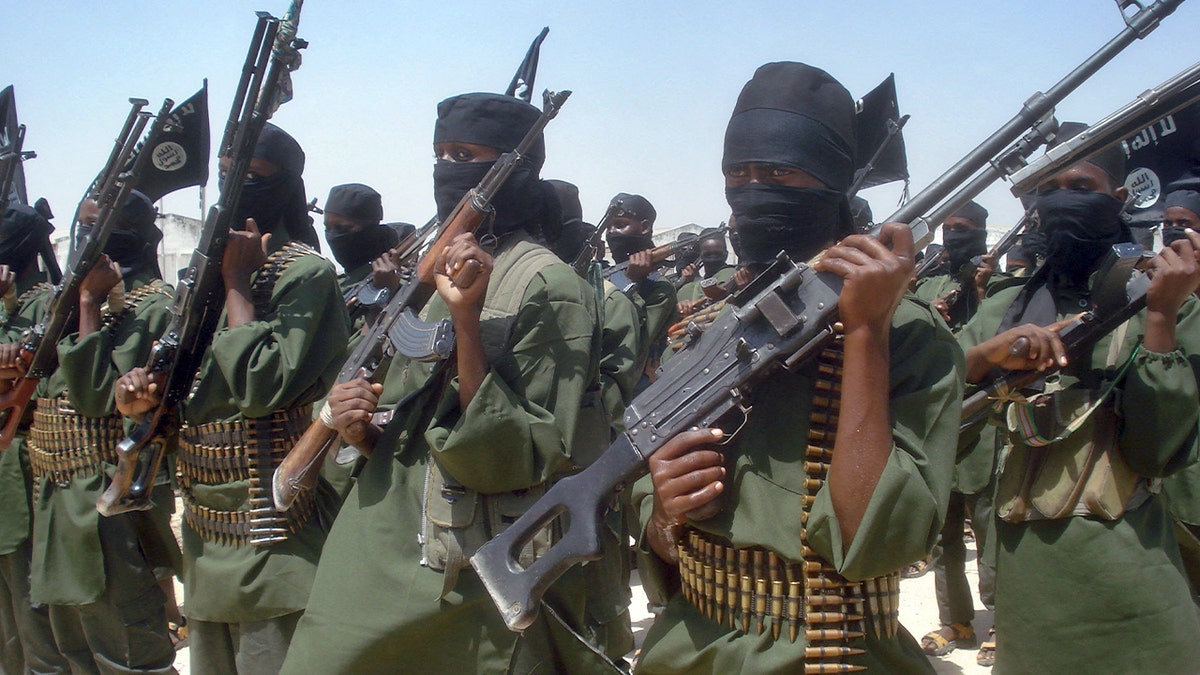 Al-Shabaab terrorists in Somalia