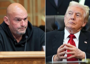 Sen. John Fetterman accuses President Donald Trump of 'dangerous rhetoric'