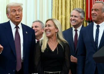 Trump reacts to Marjorie Taylor Greene resignation