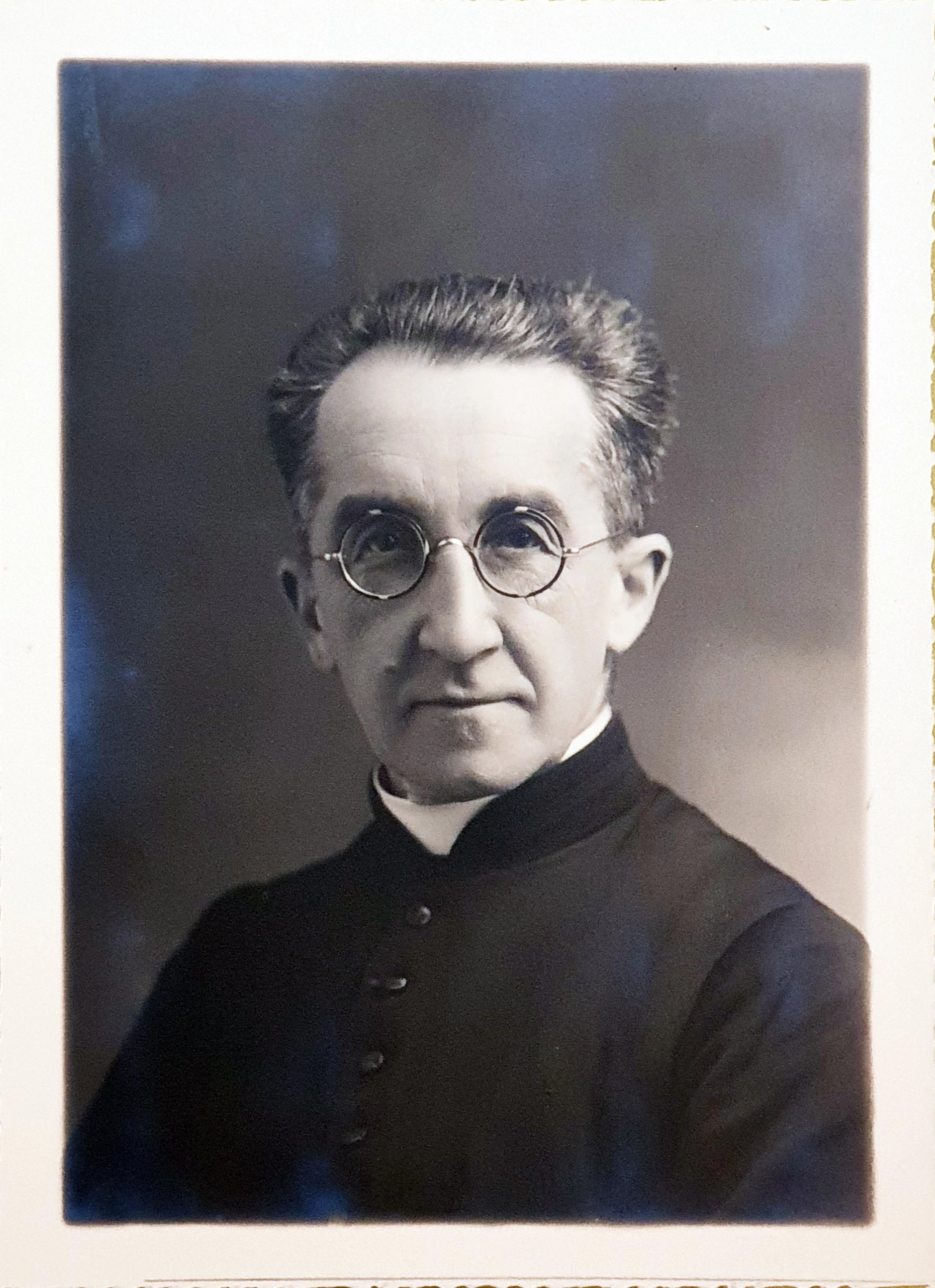 Marthe’s husband, Georges de Noaillat, who later became Monsignor Georges Noaillat. Credit: Courtesy of the Archives of the Hieron Museum in Paray-le-Monial