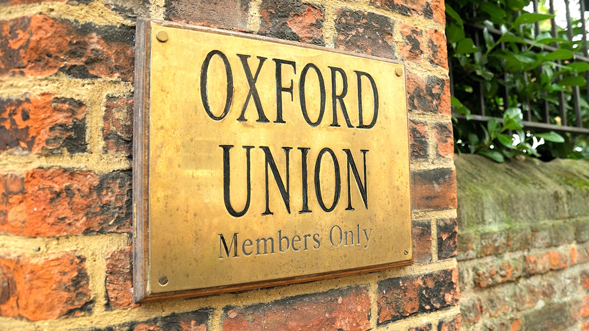 Oxford Union sign