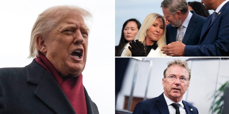 Trump calls out GOP 'lowlifes' while claiming party unity on Truth Social