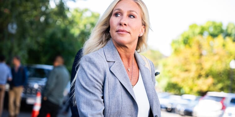 Marjorie Taylor Greene repudiates the idea she's eyeing a White House bid