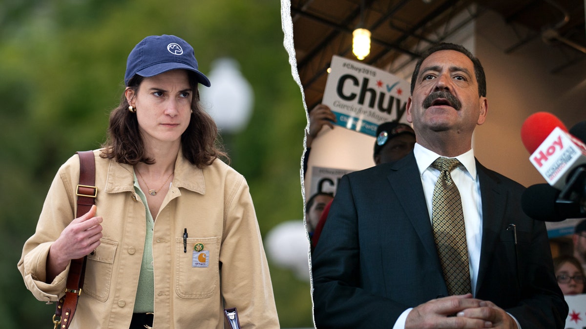 Split image of Rep. Marie Gluesenkamp Perez and Jesus "Chuy" Garcia