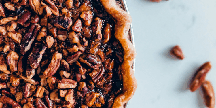 I Will Be Having This Chocolate Bourbon Pecan Pie At Every Single Holiday Dinner This Year