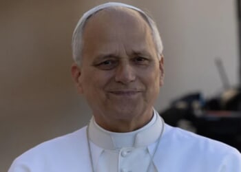 Pope Leo XIV close-up