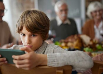 Our forefathers prayed on Thanksgiving. We scroll.