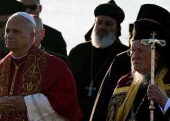 Pope Leo XIV, Eastern Orthodox patriarch signal greater unity at site where Nicene Creed was adopted 1,700 years ago
