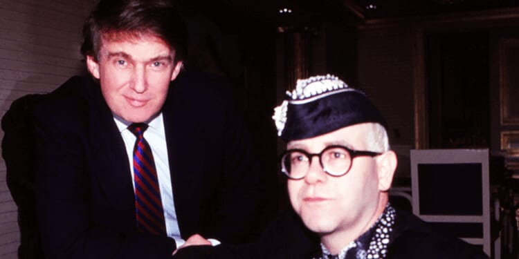 Elton John reveals what would make Trump 'one of the greatest presidents in history'