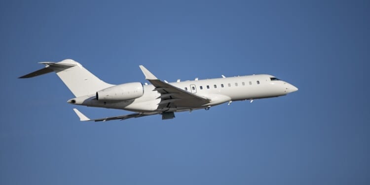An ARES surveillance aircraft in flight.