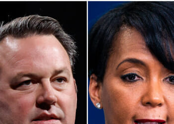 Burt Jones, Keisha Lance Bottoms Top Contenders in GA Gov. Race