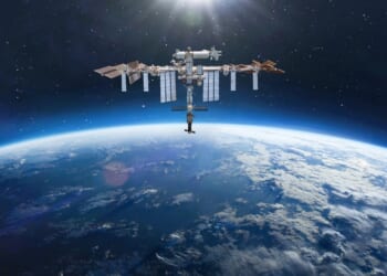 The International Space Station (ISS).