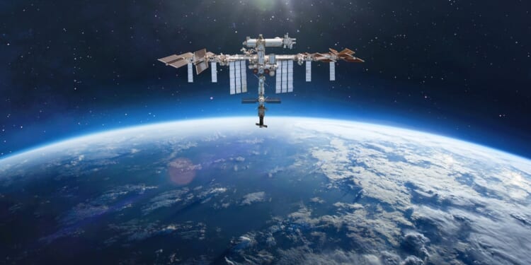 The International Space Station (ISS).