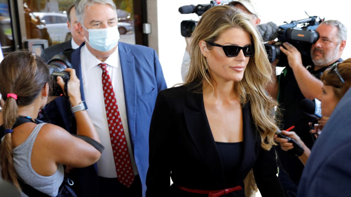 Attorney Lindsey Halligan leaves courthouse