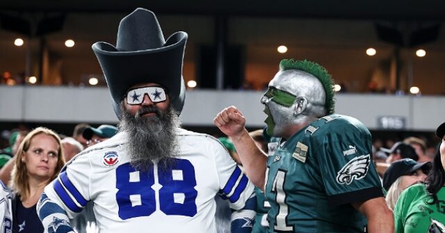 Cowboys and Eagles Fans Throw Punches in Wild Stadium Brawl