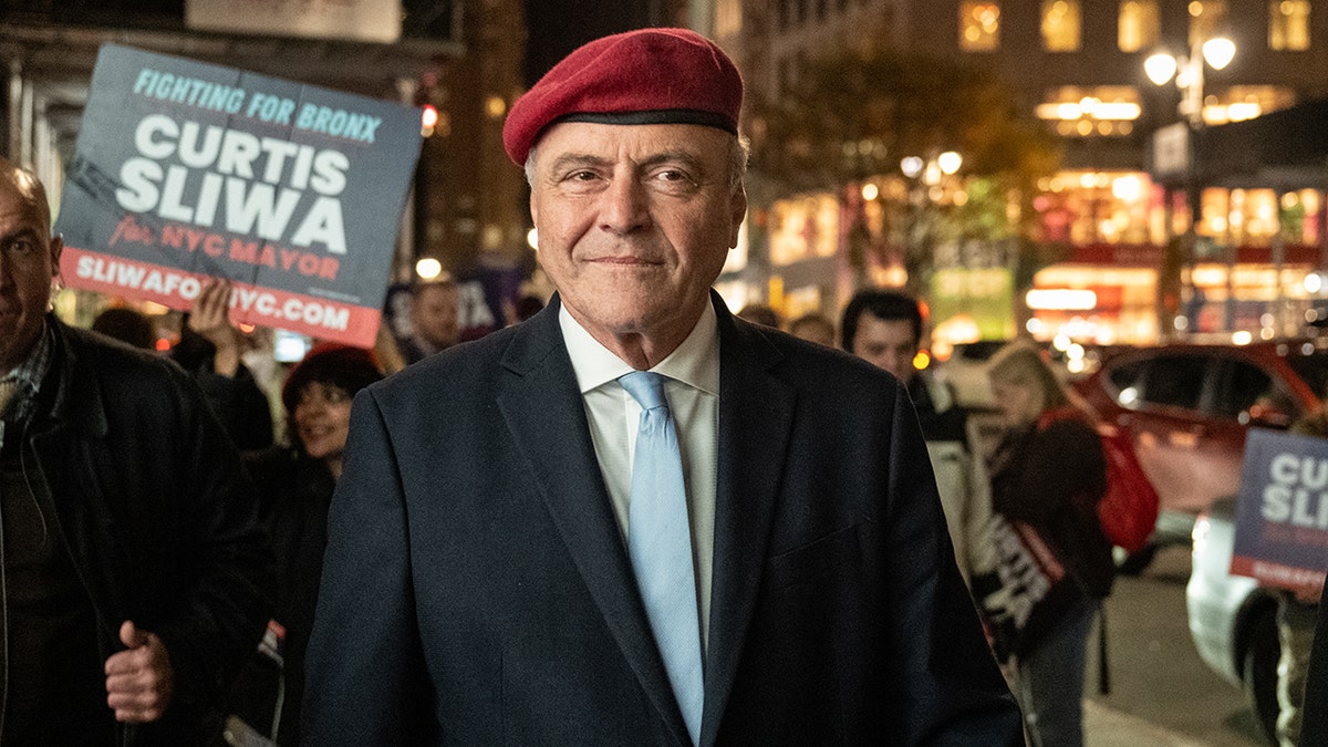 Republican New York City mayoral candidate Curtis Sliwa