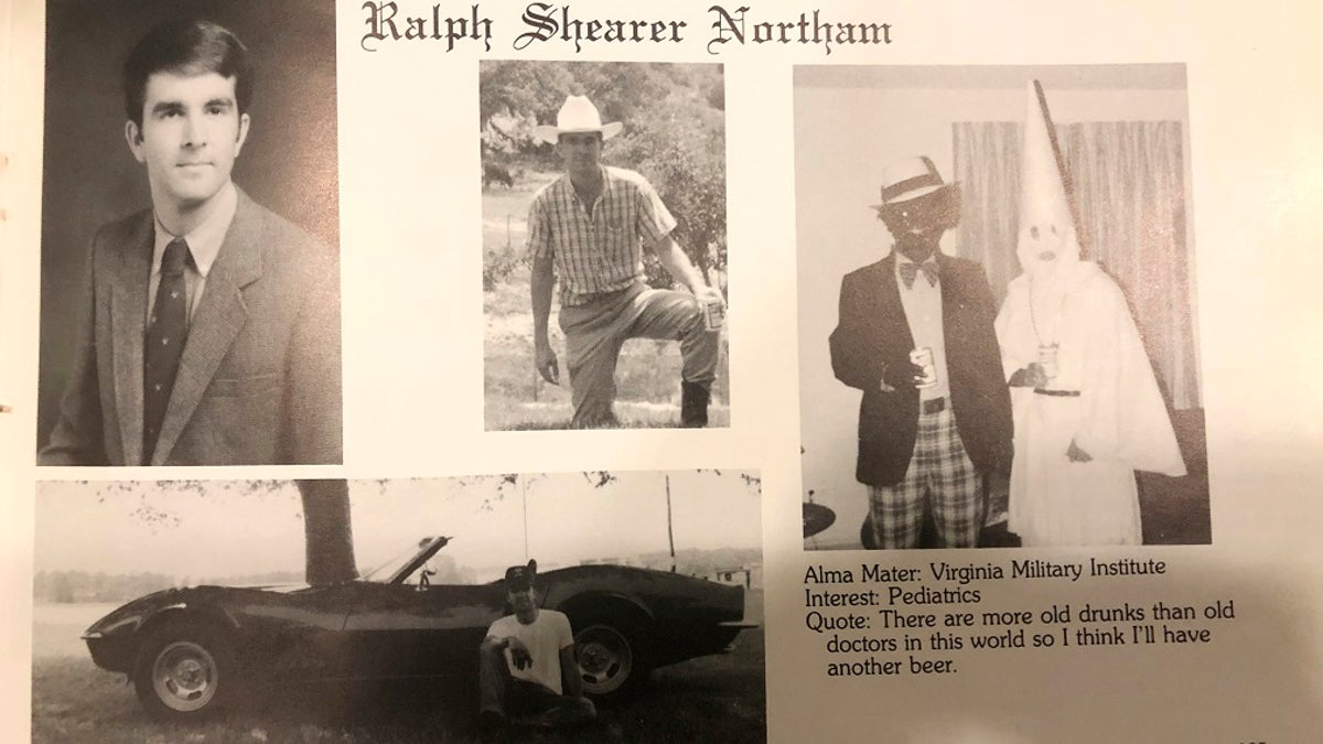 Ralph Northam Yearbook photo