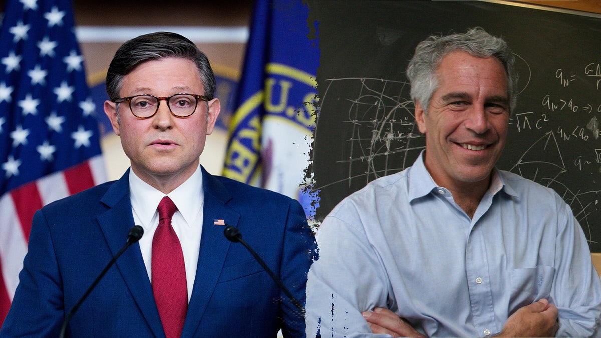 Split of Mike Johnson and Epstein