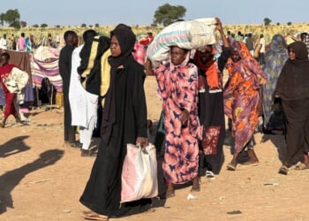Displaced Sudanese on Oct. 28, 2025