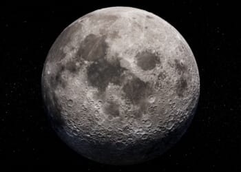 An image of the moon.