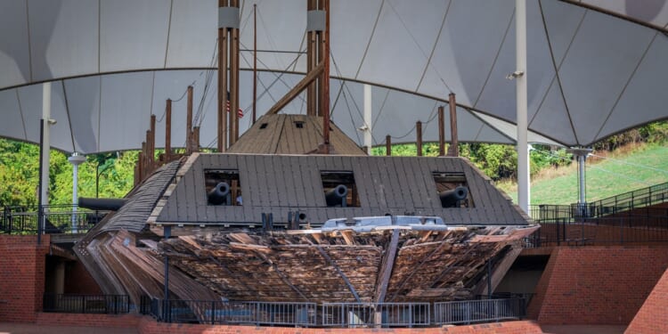 The USS Cairo, a Civil War-era ironclad.