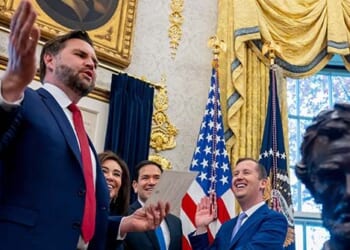 JD Vance Swears in Sergio Gor as U.S. Ambassador to India