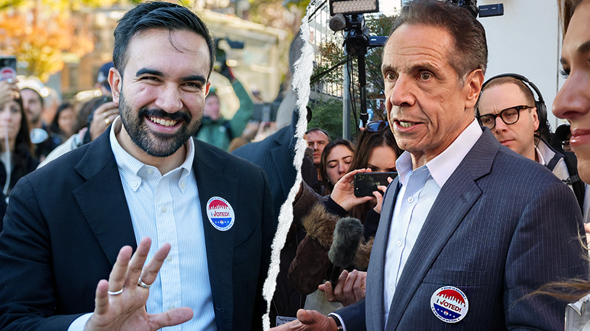 Zohran Mamdani and Andrew Cuomo