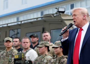 Leftists Blame Trump for Guardsmen Shooting: Deployed 'For Political Show'