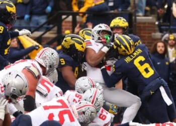 Michigan Player Head Butts Referee in Wild Scene During Ohio State Game