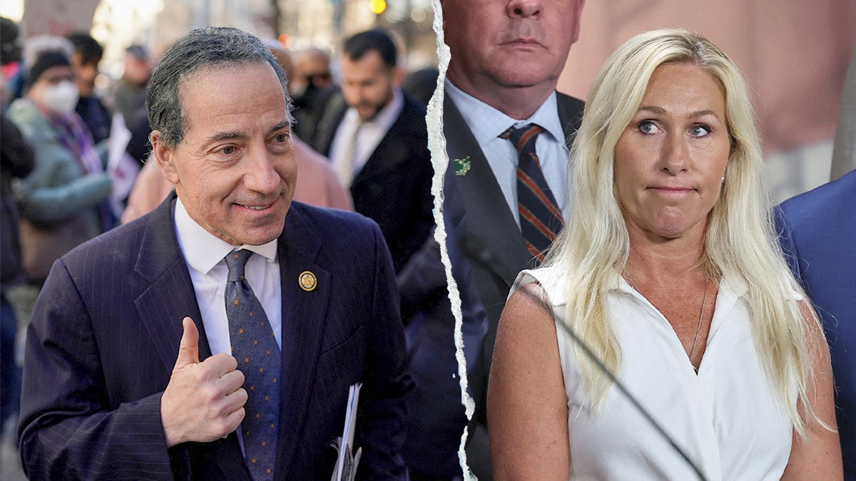 Rep. Jamie Raskin and Rep. Marjorie Taylor Greene