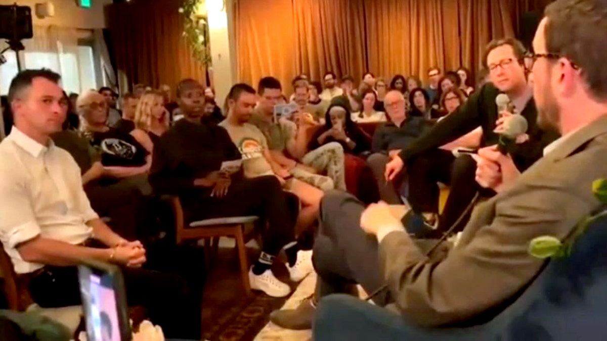 Scott Wiener responds to a question from Tish Hyman