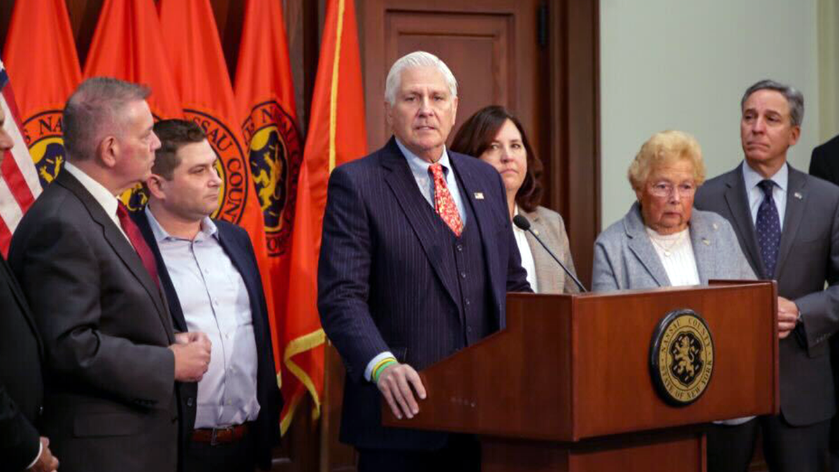 Bruce Blakeman delivers remarks