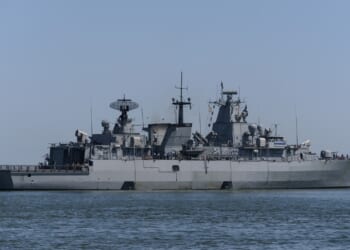 A German Navy ship.