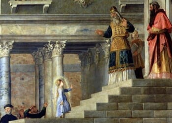 The Tender Humanity of the Presentation of the Virgin Mary﻿