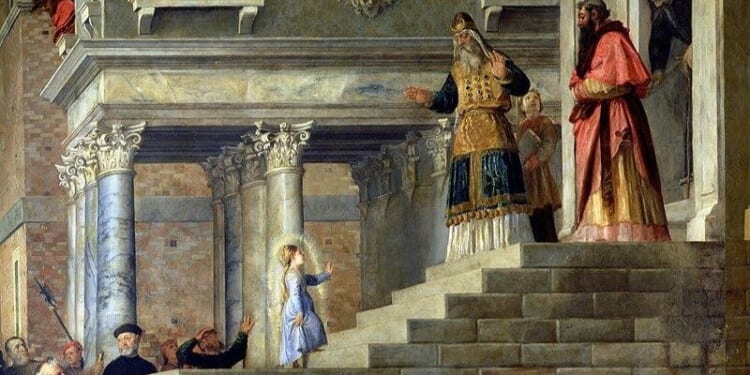 The Tender Humanity of the Presentation of the Virgin Mary﻿