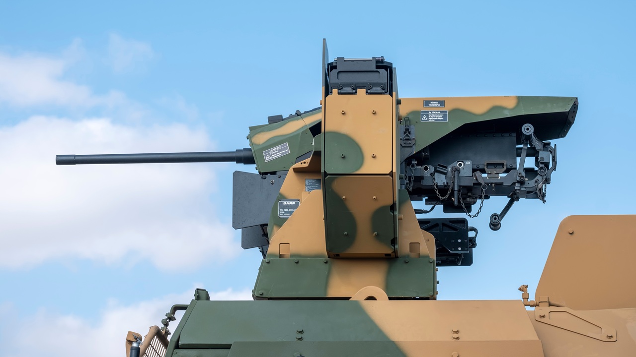 A Turkish anti-air gun.