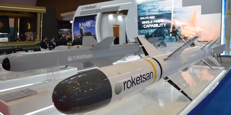 A Turkish Roketsan missile.