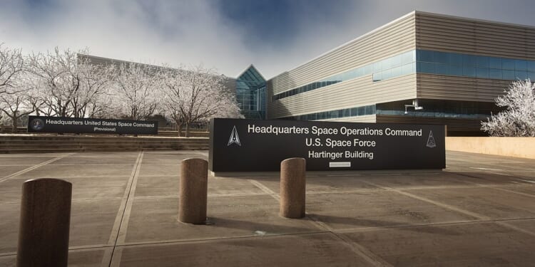 The headquarters of US Space Command.